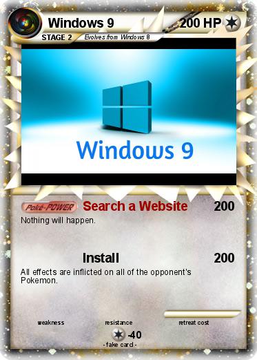 Pokemon Windows 9