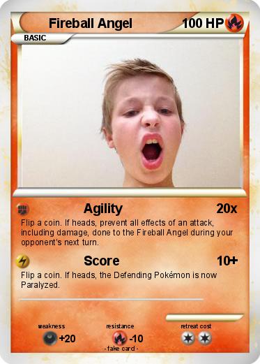 Pokemon Fireball Angel