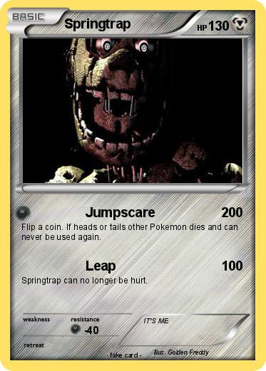 Pokemon Springtrap Pokemon Springtrap