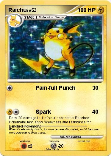 Pokemon Raichu