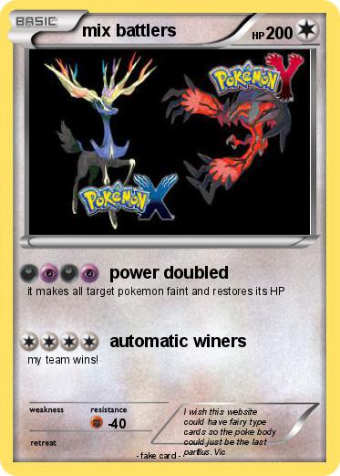 Pokemon mix battlers