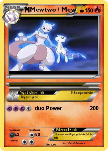 Pokemon Mewtwo / Mew