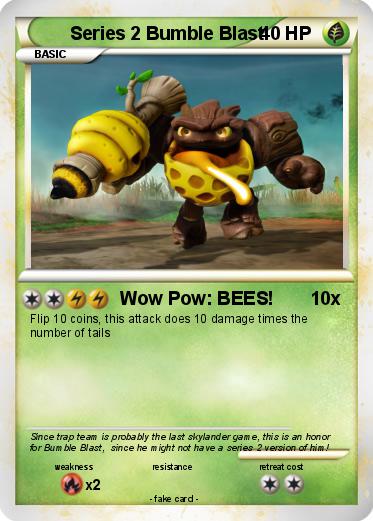 Pokemon Series 2 Bumble Blast