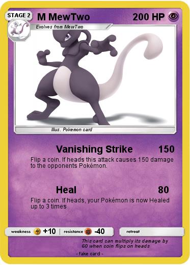 Pokemon M MewTwo