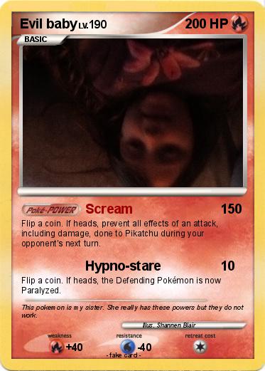 Pokemon Evil baby