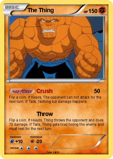 Pokemon The Thing