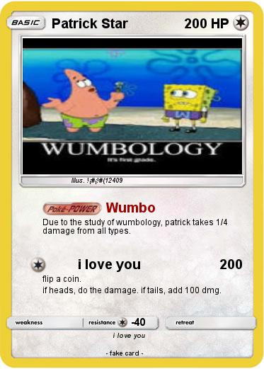 Pokemon Patrick Star