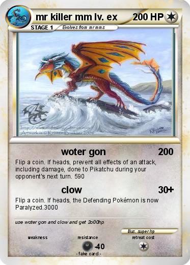 Pokemon mr killer mm lv. ex