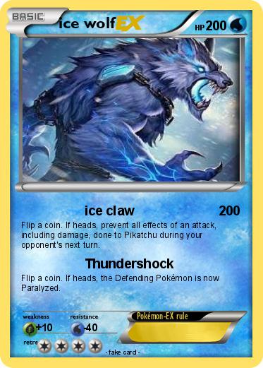 Pokemon ice wolf