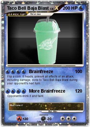 Pokemon Taco Bell Baja Blast