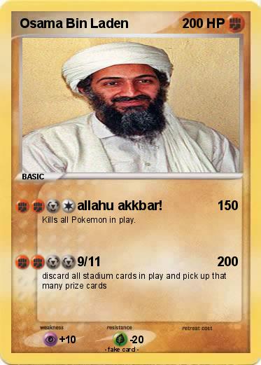 Pokemon Osama Bin Laden