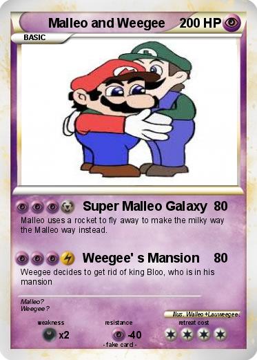 Pokemon Malleo and Weegee
