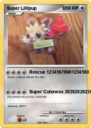 Pokemon Super Lillipup                    1