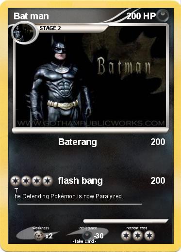 Pokemon Bat man