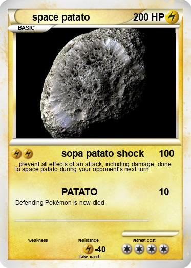 Pokemon space patato