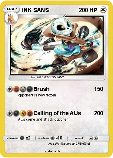 Pokemon INK SANS