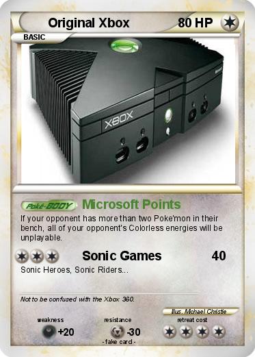 Pokemon Original Xbox