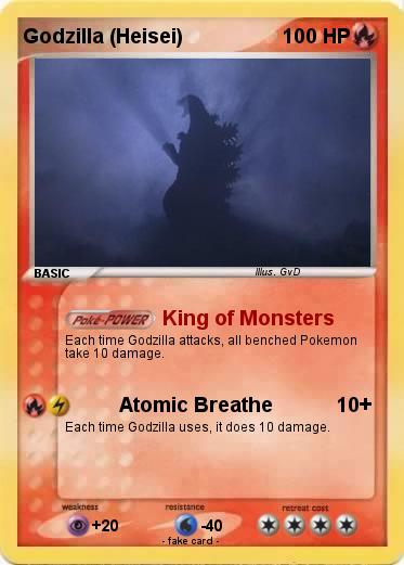 Pokemon Godzilla (Heisei)