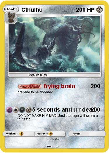 Pokemon Cthulhu