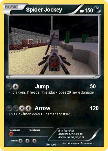 Pokemon Spider Jockey