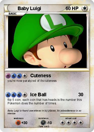 Pokemon Baby Luigi