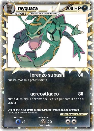 Pokemon rayquaza