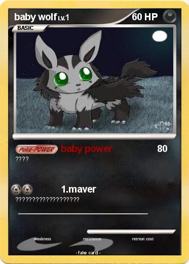 Pokemon baby wolf