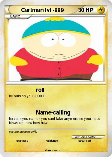 Pokemon Cartman lvl -999