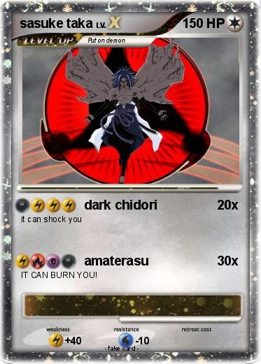 Pokemon sasuke taka