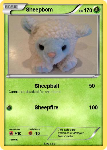 Pokemon Sheepbom