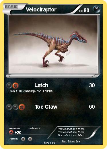 Pokemon Velociraptor
