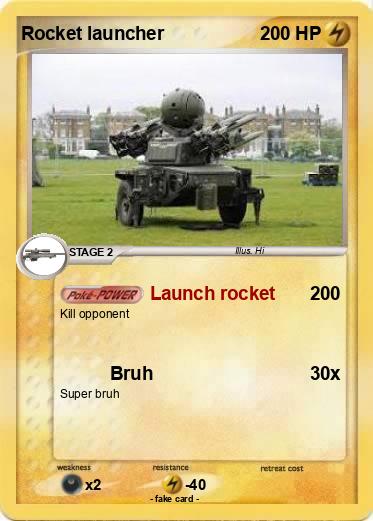 Pokemon Rocket launcher