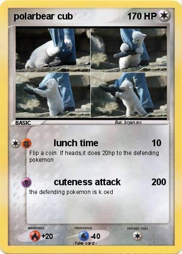 Pokemon polarbear cub