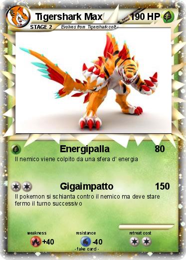 Pokemon Tigershark Max