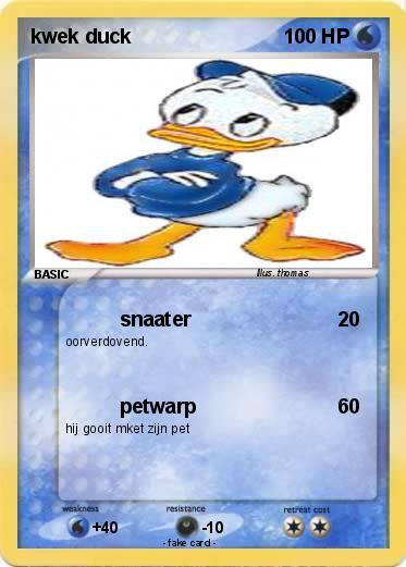 Pokemon kwek duck