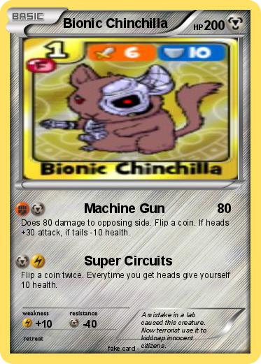 Pokemon Bionic Chinchilla