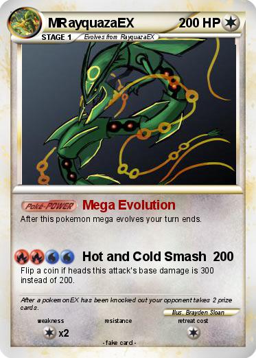 Pokemon MRayquazaEX
