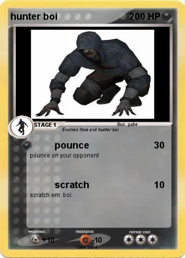 Pokemon hunter boi