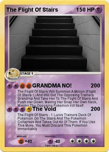 Pokemon The Flight Of Stairs