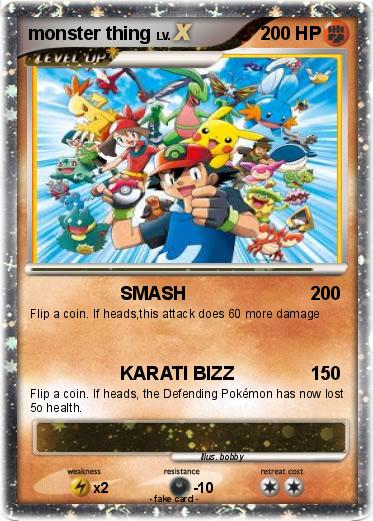 Pokemon monster thing