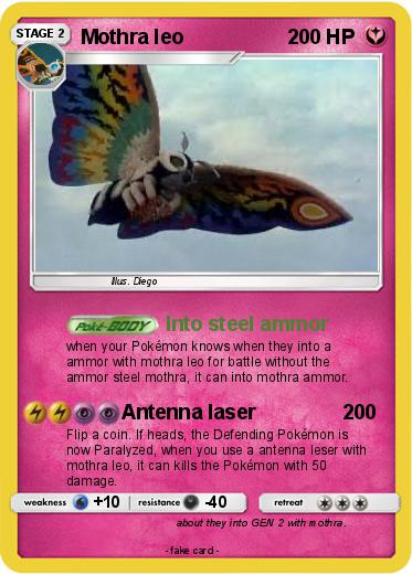 Pokemon Mothra leo