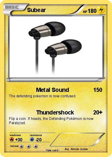 Pokemon Subear