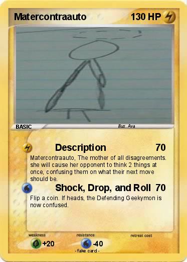 Pokemon Matercontraauto