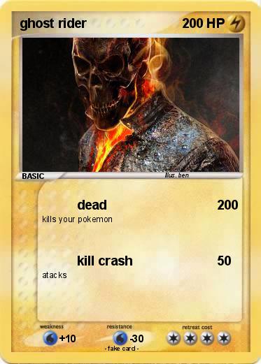 Pokemon ghost rider