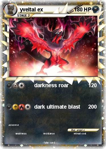 Pokemon yveltal ex