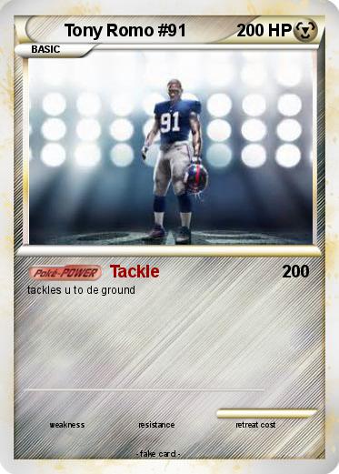 Pokemon Tony Romo #91