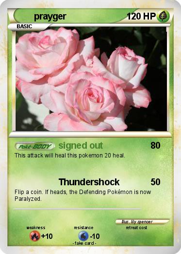 Pokemon prayger