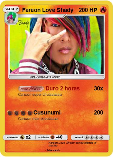 Pokemon Faraon Love Shady