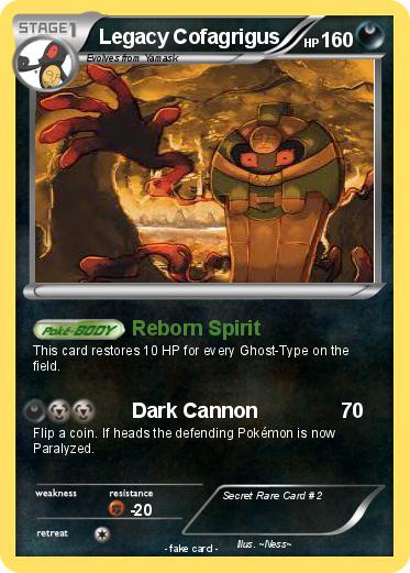 Pokemon Legacy Cofagrigus