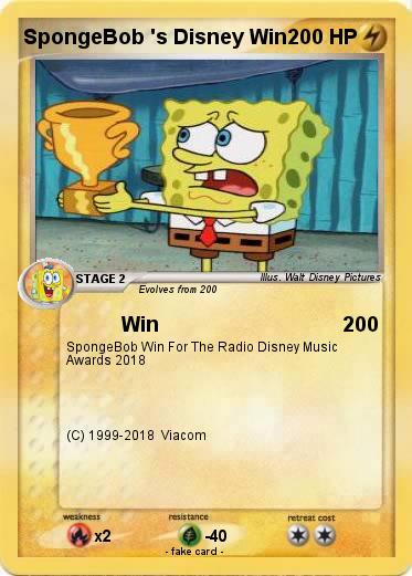 Pokemon SpongeBob 's Disney Win
